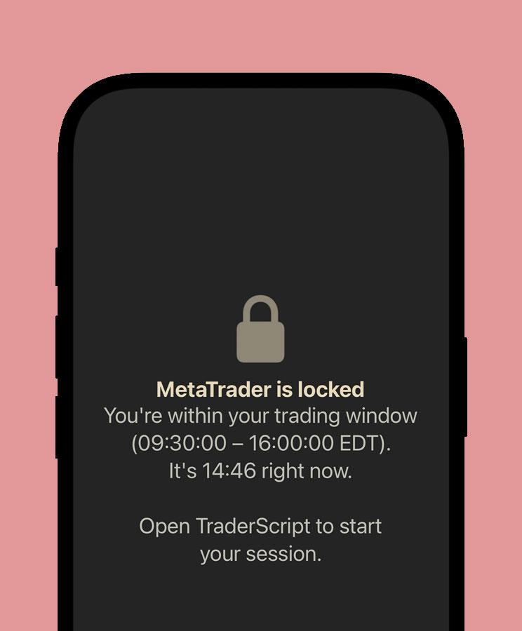 TraderScript strike rules screen